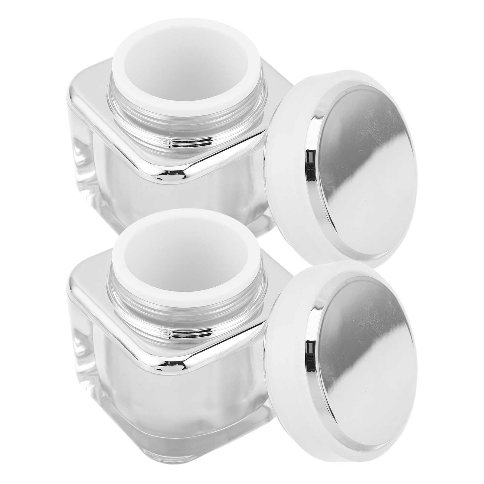 高級感あふれる高級スキンケアボトル。50mlの透明ガラス製容 - Luxury Skincare Packaging のレビューと価格