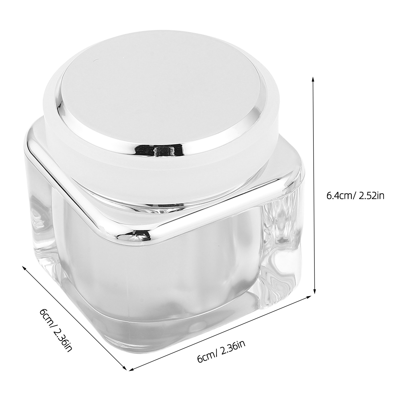 高級感あふれる高級スキンケアボトル。50mlの透明ガラス製容 - Luxury Skincare Packaging のレビューと価格