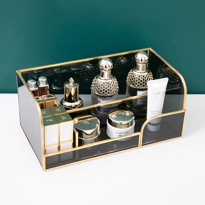 ライトラグジュアリーデスクトップコスメティックオーガナイザー - Luxury Skincare Tools のレビューと価格